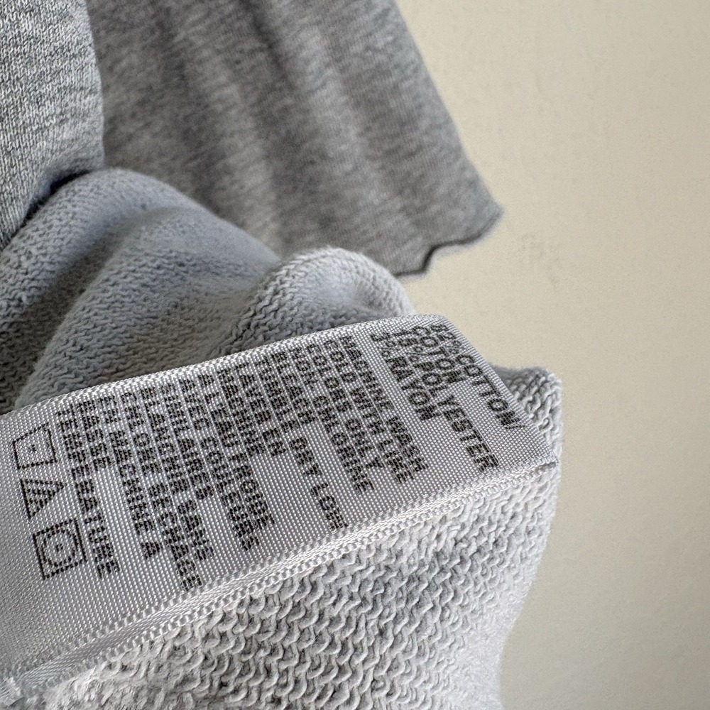 James Perse 3 L Cowl Sweatshirt Top Gray Dolman 3/4 Sleeve Minimalist Lagenlook - Picture 5 of 6